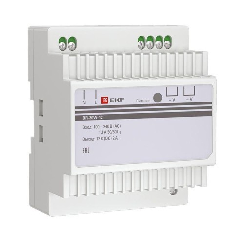 dr-30w-12 EKF - Блок питания 12В DR-30W-12 PROxima
