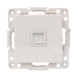 EYK01-035-10 | Стокгольм Механизм Розетки RJ-45 1-местной винтовые клеммы белый EKF PROxima