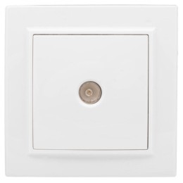 Минск Розетка TV 1-местная СП бел. 75Ом 5-862МГц Basic
