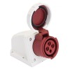 ps-1242-32-380 EKF - Розетка стационарная наружная 1242 3Р+РЕ 32А 380В IP67 PROxima