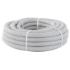 tg-z-25-10m EKF - Труба гофр. ПВХ с протяжкой d25 мм (10 м) серая-Plast
