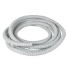 tg-z-25-50-white EKF - Труба гофр. ПВХ с протяжкой d25 мм (50 м) белая-Plast