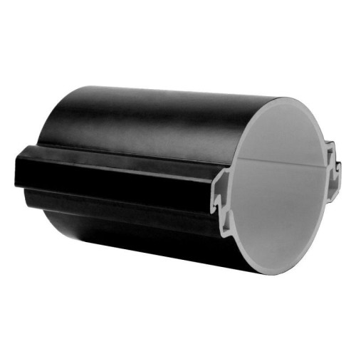 tr-pvc-110-750-black EKF - Труба разборная ПВХ d110 мм (3 м) 750Н черная-Plast