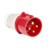 ps-024-32-380 EKF - Вилка переносная 024 3Р+РЕ 32А 380В IP44 PROxima