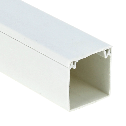 kk-60-60 EKF - Канал кабельный (60х60) (12 м) белый-Plast
