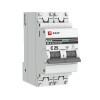 mcb4763-2-25C-pro EKF - Автоматический выключатель 2P 25А (C) 4,5kA ВА 47-63 PROxima