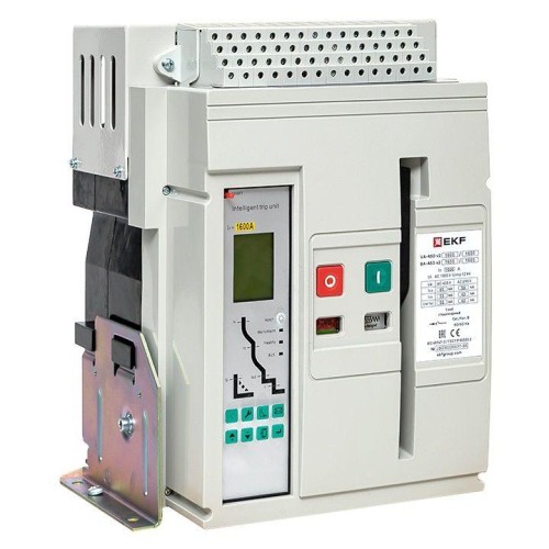 mccb450-1600-1000-v2 EKF - Выключатель автоматический ВА-450 1600/1000А 3P 65кА стационарный v2
