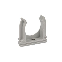 Крепеж-клипса d25 мм (10 шт) серая-Plast
