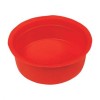 EC160 EKF - Заглушка для двустенных труб d160 мм красная-Plast