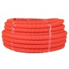 tpnd-32-o EKF - Труба гофр. ПНД с протяжкой d32 мм (50 м) оранжевая-Plast