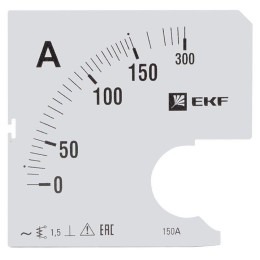 s-a961-150 | Шкала сменная для A961 150/5А-1,5 EKF PROxima