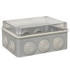 plc-kmr-050-041pk EKF - Коробка распределительная КМР-050-041пк пылевлагозащищенная,10 мембранных вводов, уплотнительный шнур, прозрачная крышкой (150х110х70) PROxima