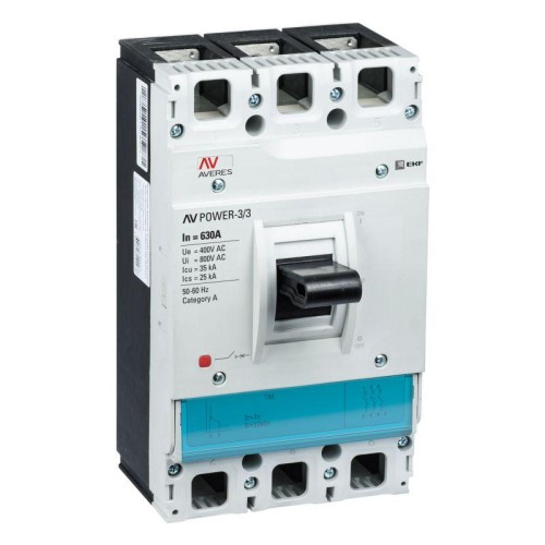 mccb-33-630-TR-av EKF - Автоматический выключатель AV POWER-3/3 630А 35kA TR AVERES

