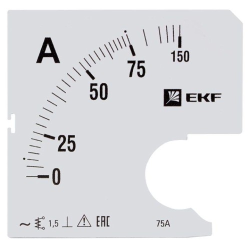 s-a961-75 EKF - Шкала сменная для A961 75/5А-1,5 PROxima