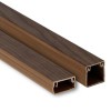 kk-40-40d EKF - Канал кабельный (40х40) (24 м) темное дерево-Plast