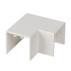 abw-25-25x4 EKF - Поворот 90 гр. (25х25) (4 шт) белый-Plast