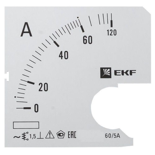 s-a961-60 EKF - Шкала сменная для A961 60/5А-1,5 PROxima