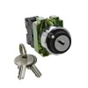 xb2-bg73 EKF - Переключатель BG73 3P с замком возвратный 2NO PROxima