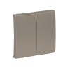 ESV10-L-023-40 EKF - Валенсия лицевая панель выключателя 2-кл. 10А кашемир PROxima