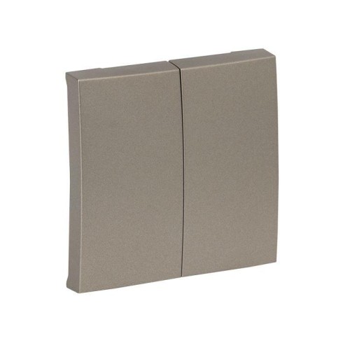 ESV10-L-023-40 EKF - Валенсия лицевая панель выключателя 2-кл. 10А кашемир PROxima
