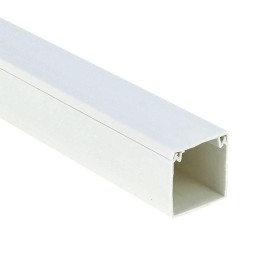 Канал кабельный (25х25) (32 м) белый-Plast
