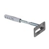 lp-31612 EKF - Держатель фасадный с крючком, L=120мм, HZ PROxima