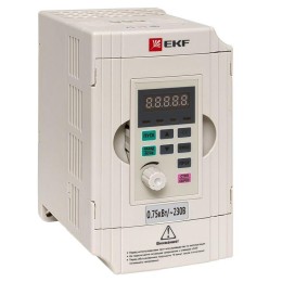 Преобразователь частоты 0,75/1,5кВт 1х230В VECTOR-100 PROxima