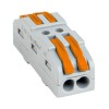 plc-smk-422 EKF - Строительно-монтажная клемма СМК 222-422 проходная 2 полюса 0,08-4мм2 PROxima