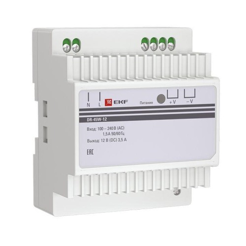 dr-45w-12 EKF - Блок питания 12В DR-45W-12 PROxima
