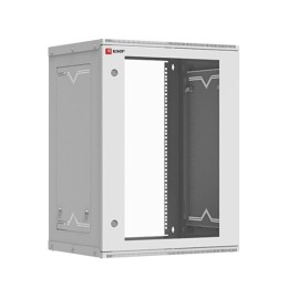 Шкаф телекоммуникационный настенный разборный 15U (600х450) дверь стекло, Astra серия PROxima