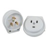 AS-250-H-02 EKF - Разъем РШ-ВШ 32А 250В 2P+PE (СУ) пластиковый бел. PROxima