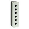 cpb-106-w EKF - Корпус КП106 пластиковый 6 кнопок белый PROxima