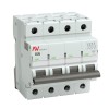 mcb6-4-25D-av EKF - Выключатель автоматический AV-6 4P 25A (D) 6kA AVERES