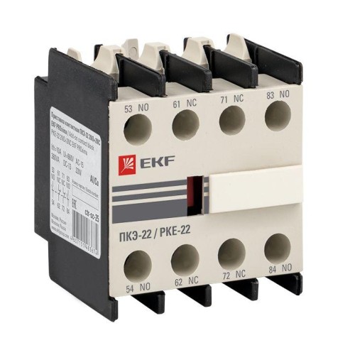 ctr-sc-25 EKF - Приставка контактная ПКЭ-22 2NO+2NC PROxima
