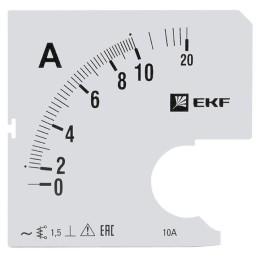 s-a961-10 | Шкала сменная для A961 10/5А-1,5 EKF PROxima