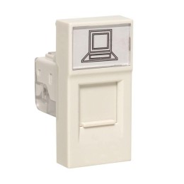 E1MK015E-135-10 | Розетка RJ45 кат. 5e, 1 модуль EKF
