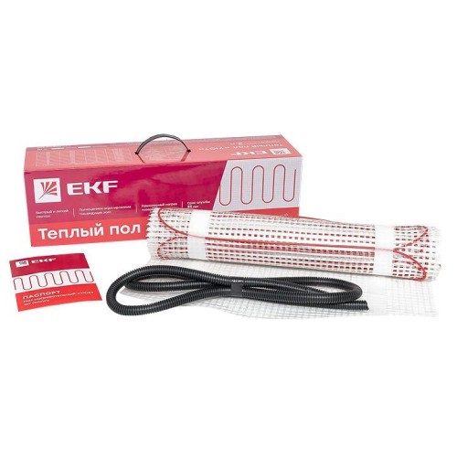 nm2-450-3 EKF - Мат нагревательный двухжильный "Уют" 3 кв. м. 450 Вт
