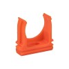 derj-z-25o EKF - Крепеж-клипса d25 мм (10 шт) оранжевая-Plast
