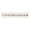zb-st-2.5-L-1-3 EKF - Маркеры для JXB-ST 2,5 с символами "L1, L2, L3, N, PE" (100 шт.) PROxima