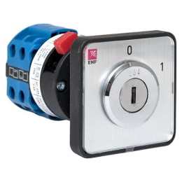 Переключатель кулачковый ПК-1-113 10А 3P «0-1» с ключом PROxima
