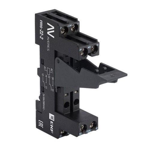 rms-22-2 EKF - Разъем для реле РM slim 22/2 AVERES