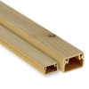 kk-60-60w EKF - Канал кабельный (60х60) (24 м) светлое дерево-Plast