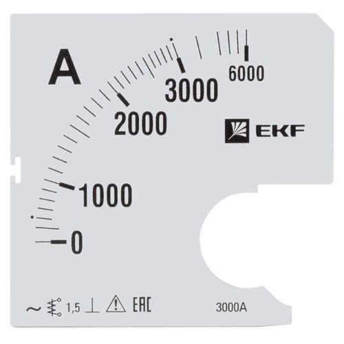 s-a961-3000 EKF - Шкала сменная для A961 3000/5А-1,5 PROxima