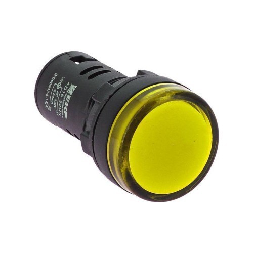 ledm-ad16-o-24 EKF - Матрица светодиодная AD16-22HS желтая 24В AC/DC PROxima

