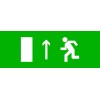 pkal-01-05 EKF - Пиктограмма "Направление прямо" 320х120мм (для EXIT, SAFEWAY-40)