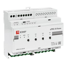 ePRO-h-10-4-230-W | Контроллер ePRO24 удаленного управления 6вх\4вых 230В WiFi Home