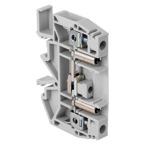 plc-jxb-6S1/35gy EKF - Клемма винтовая JXB-6S1/35 с продольным размыкателем и измерительными гнездами серая 