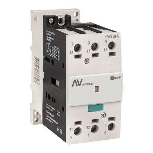 ctr-s-50-00-400-av EKF - Контактор КМЭ 50А 400В АС AVERES
