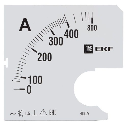 s-a961-400 EKF - Шкала сменная для A961 400/5А-1,5 PROxima