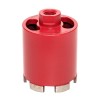 dch-72-mhs-m16 EKF - Коронка алмазная для дрелей с микроударом (верхнее пылеудаление) DCH-72MHS Micro Hit Laser M16 Professional

